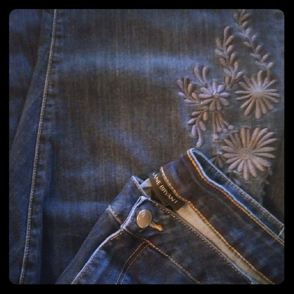 Lane Bryant Denim Capris